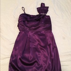 Purple Strap Dress