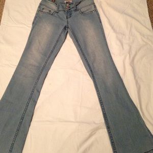Light Blue Flare Jeans YMI