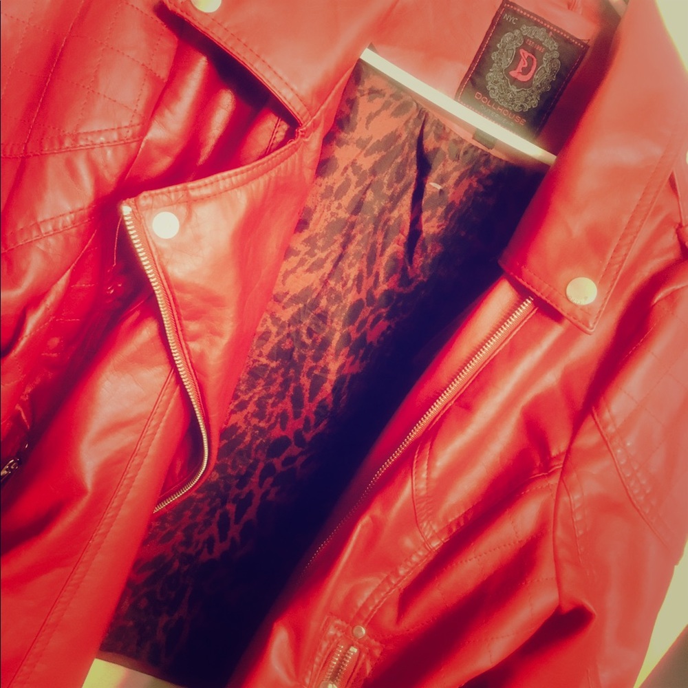 Red jacket