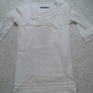 Cream Summer Top