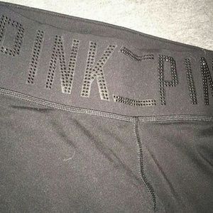 PINK leggings (black)