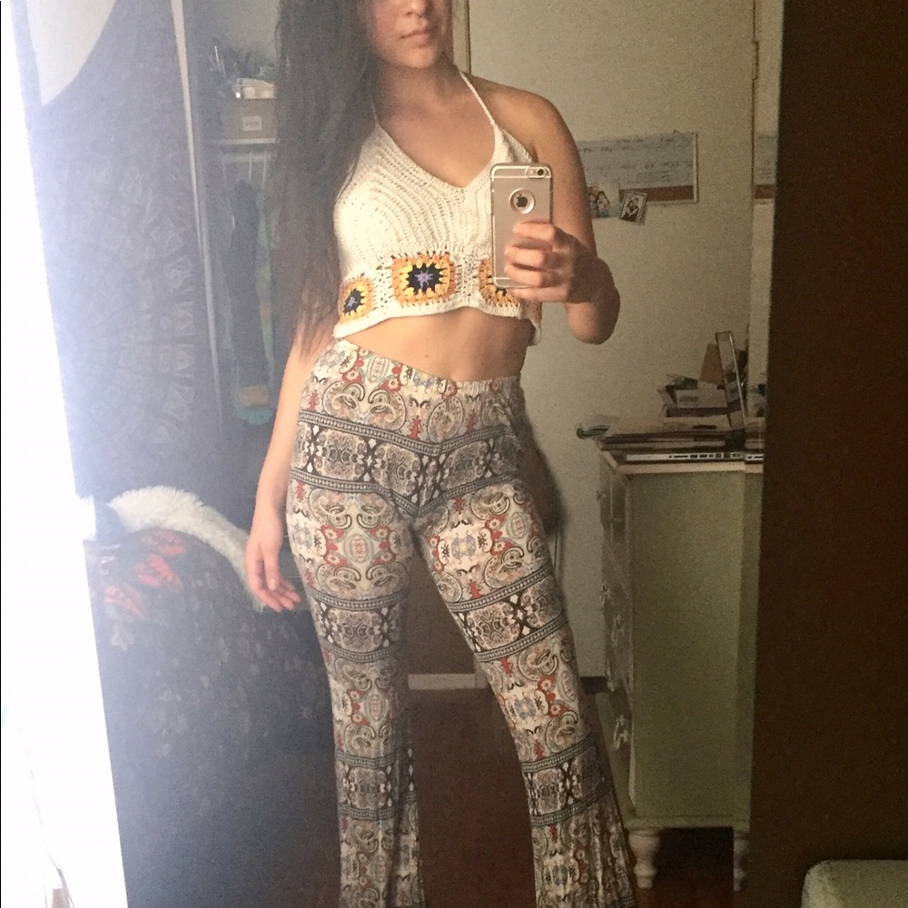 Boho crochet top