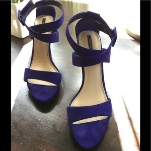 HOT Forever 21 Royal Blue High Heels 😍👠❤️