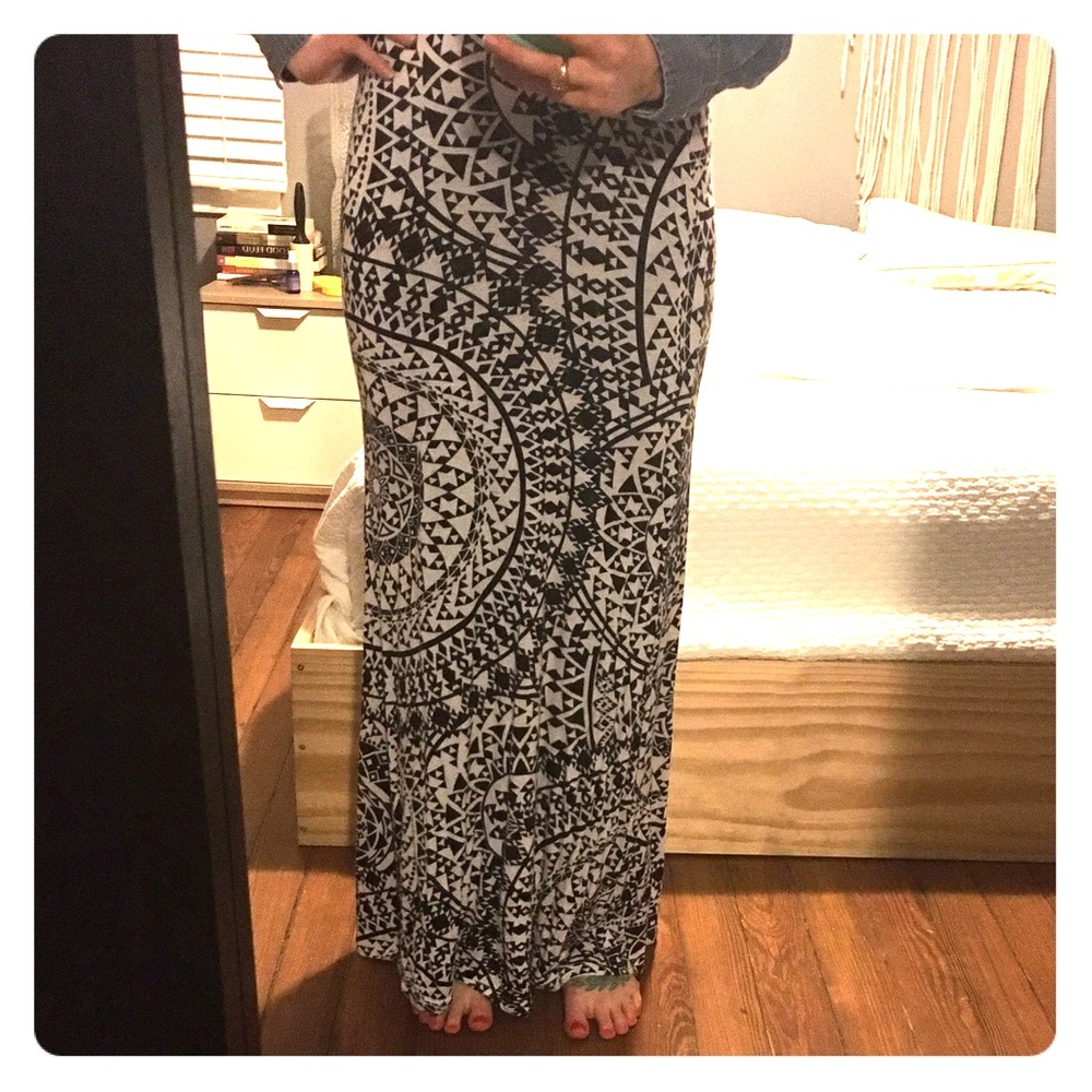 Pac Sun Boho Maxi Skirt