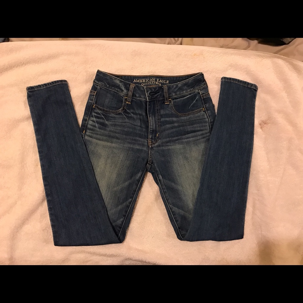 American Eagle High rise skinny jeans
