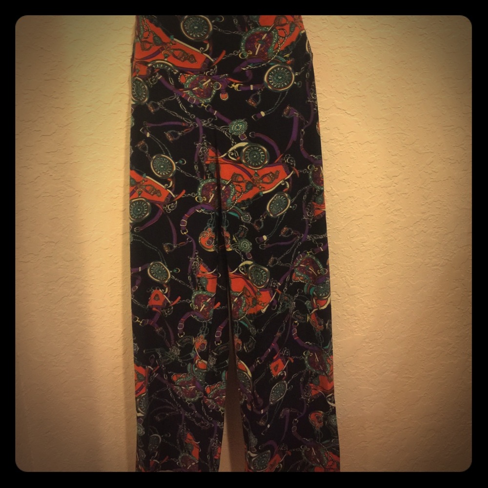 Navy blue palazzo pants