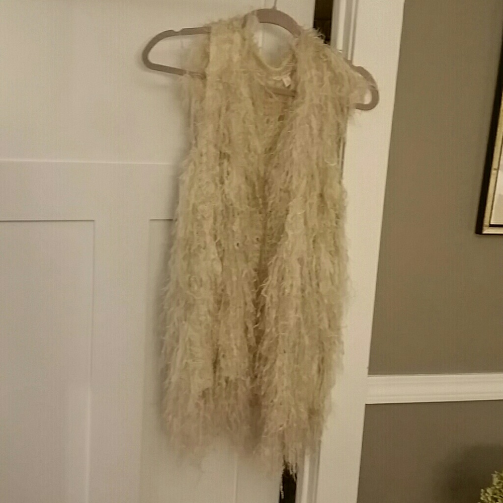 Fuzzy vest