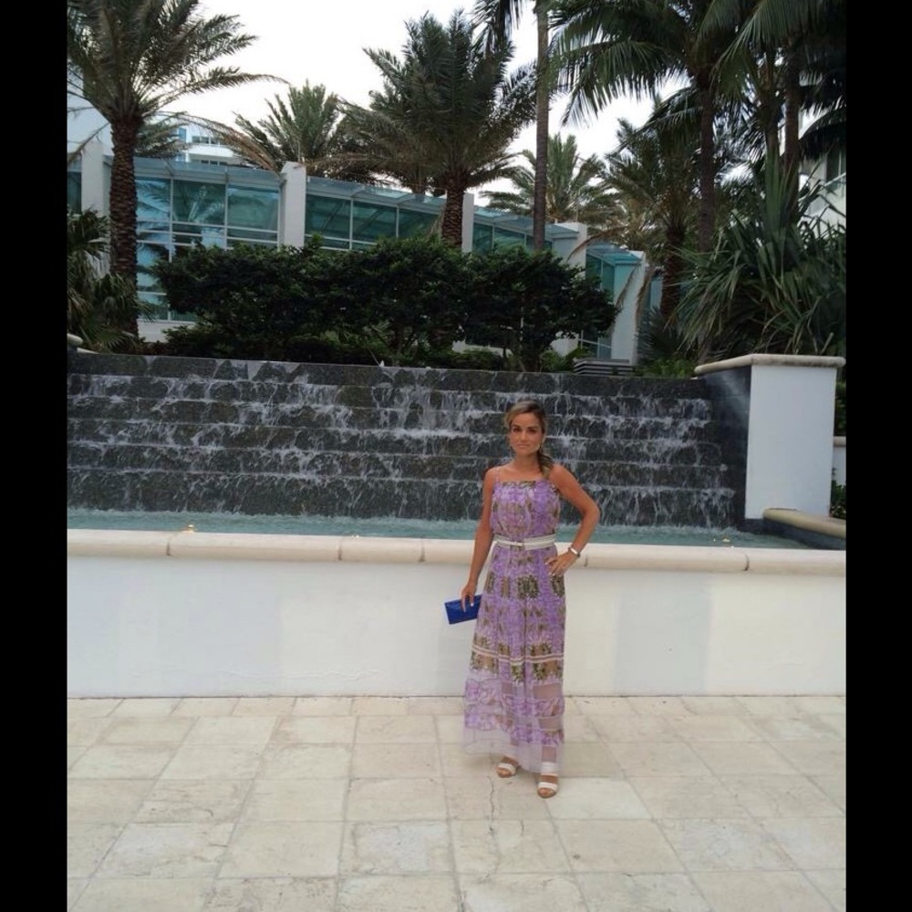 Floral maxi dress