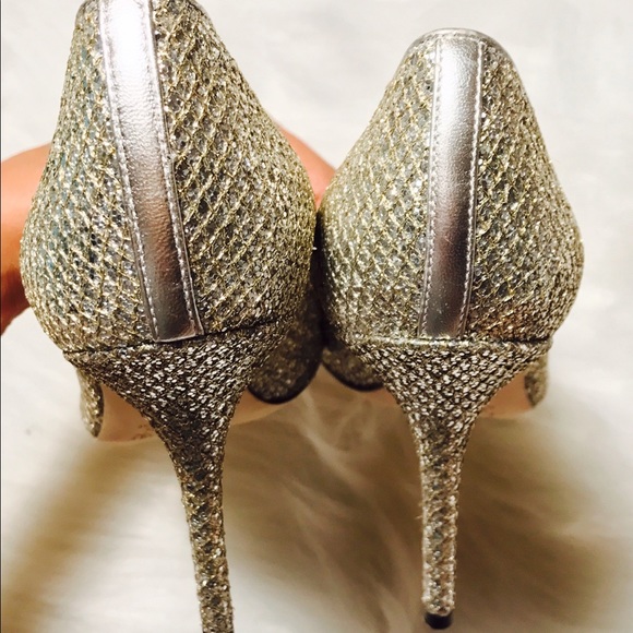 EUC J. Crew Roxie Glitter Pumps - Picture 3 of 3