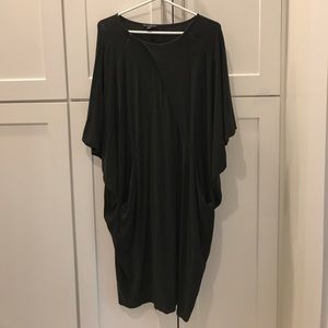 COS grey cocoon dress! Similar store to Zara!