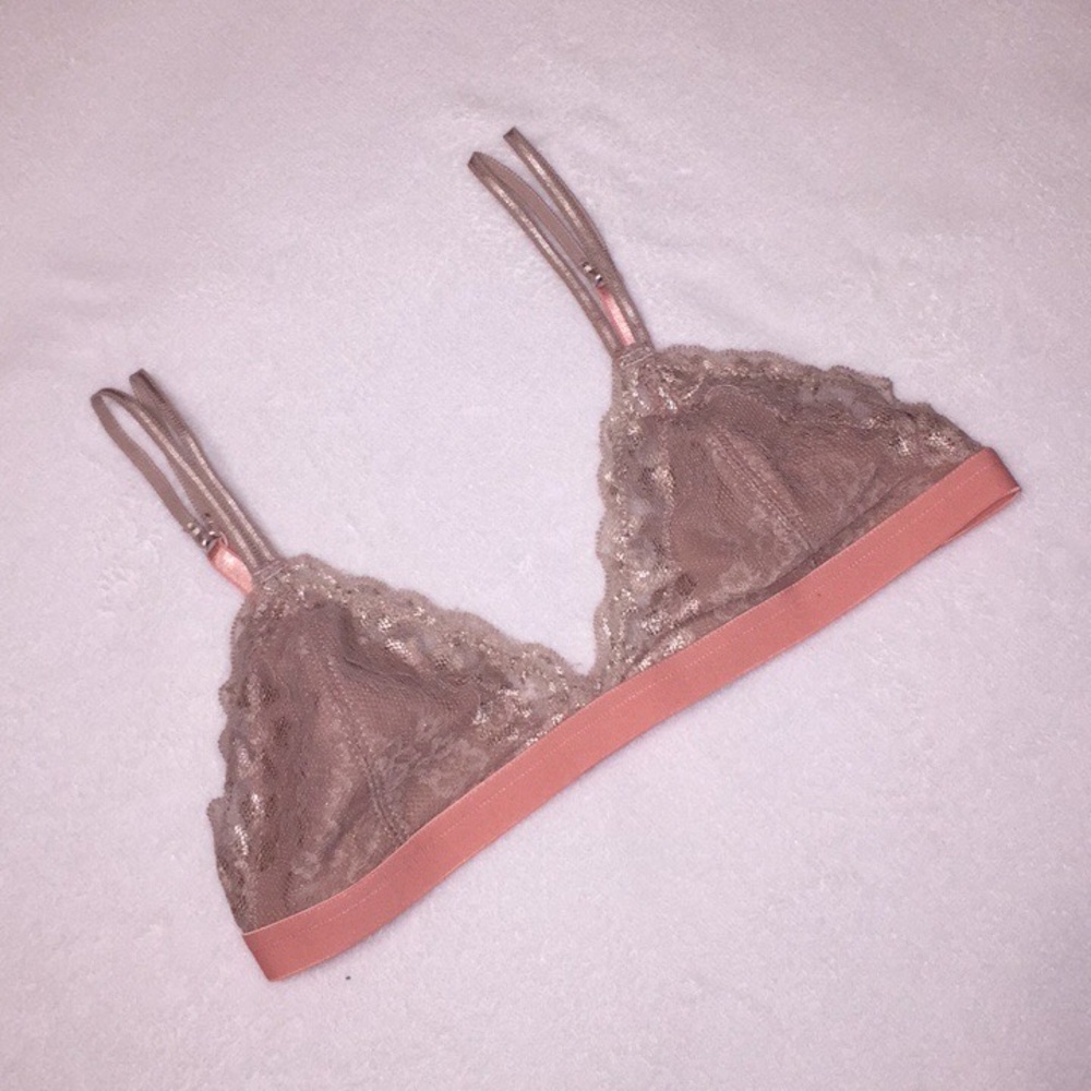 ⚡️48 HR FLASH SALE⚡️Scalloped Mesh Brallete