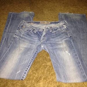 Big star ultra low jeans