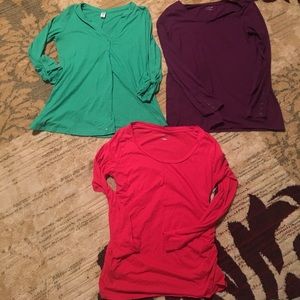 Maternity Tee Shirt Bundle - Medium