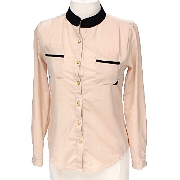 Mei Yi 99 |  Long Sleeved Button Down Size Medium - Picture 2 of 3