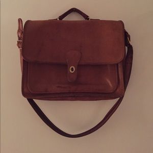 Authentic Coach Leather Bean Bag