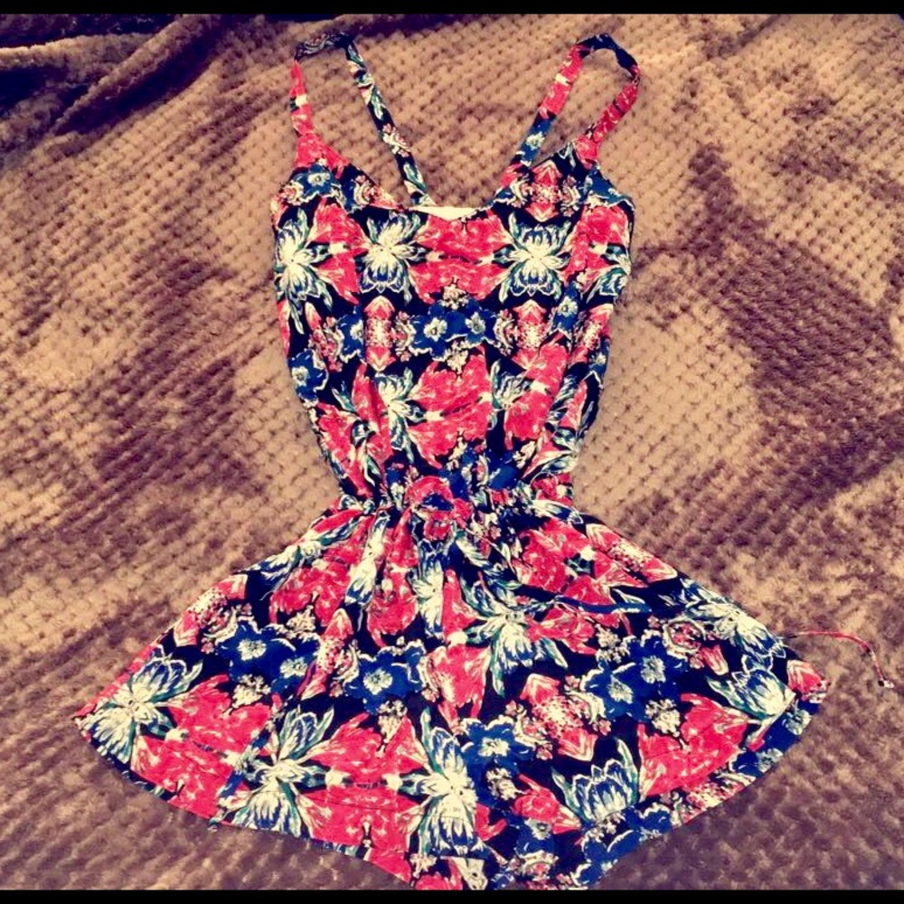 Silk Printed Romper