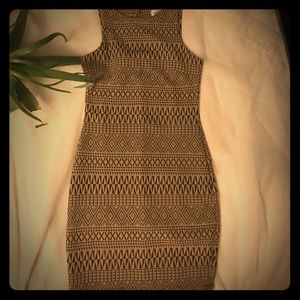 🛍SOLD🛍Black and Tan dress