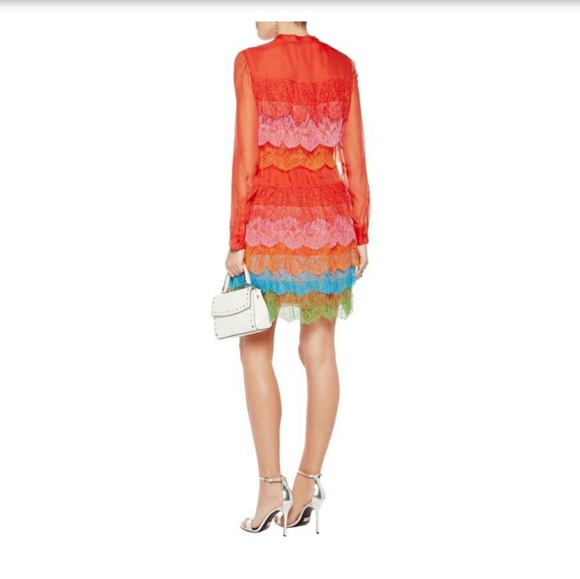 Valentino Rainbow Lace Dress β€οΈ - Picture 2 of 14