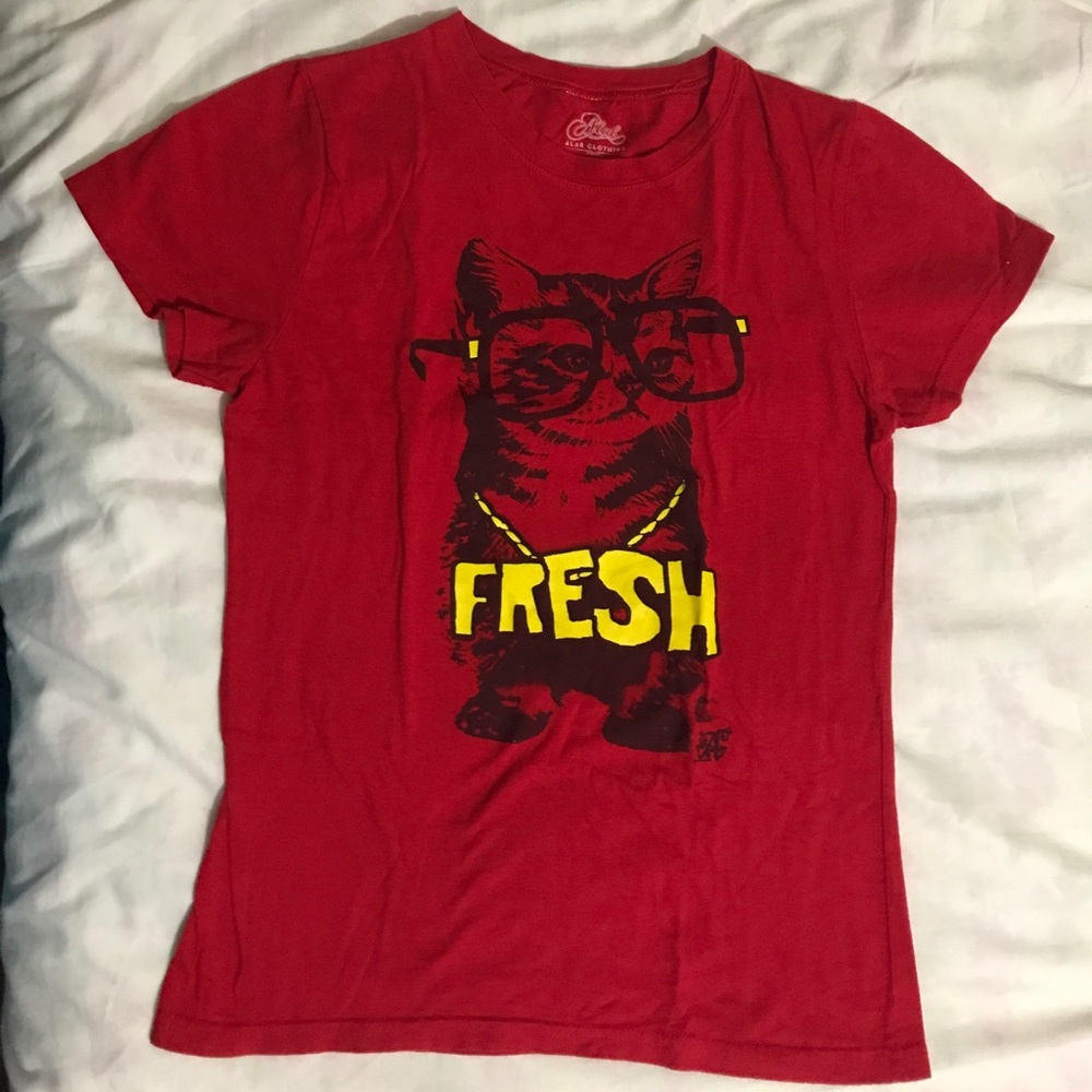 "Fresh cat" shirt