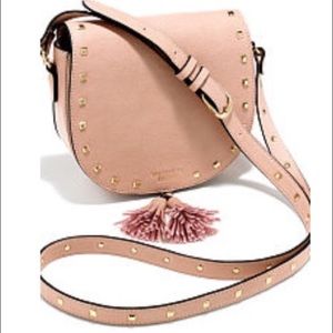 Victoria Secret Blush Strap-over purse.