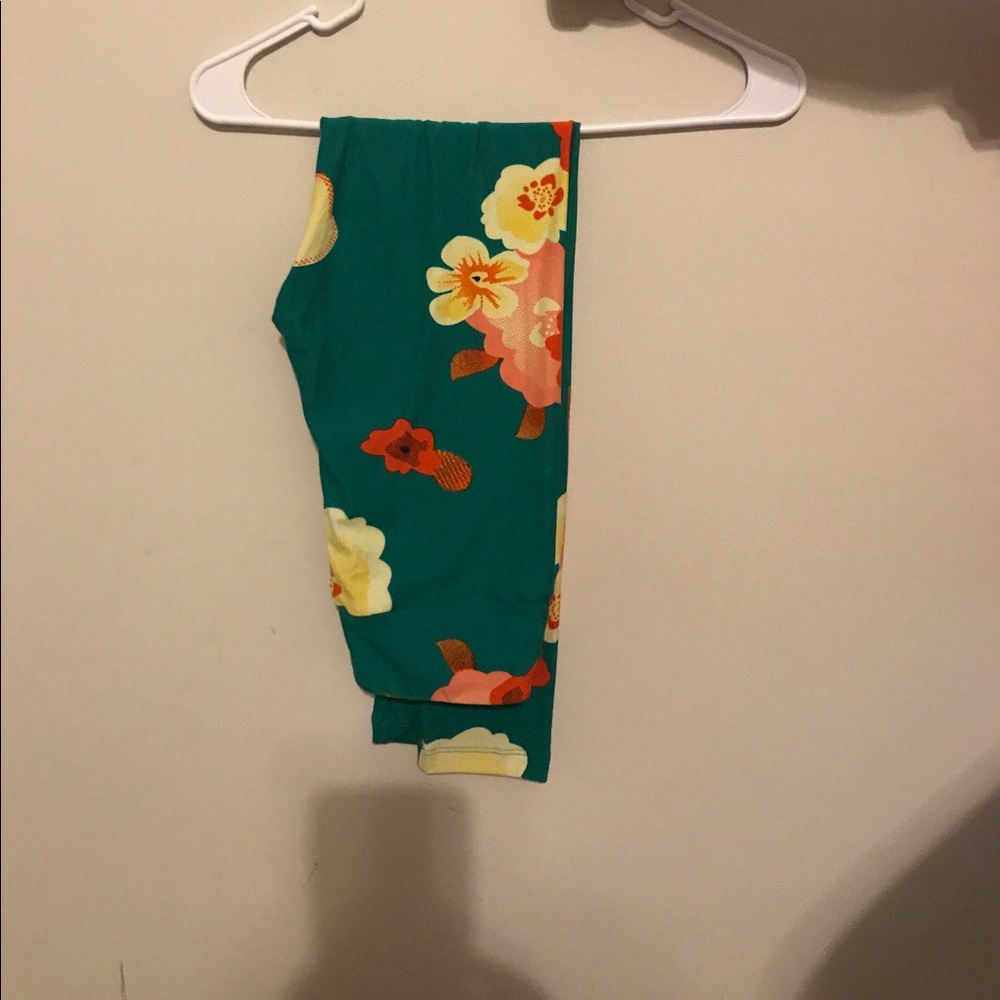 LuLaRoe Floral Leggings
