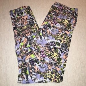 🦄 LuLaRoe TC Cities/Travel Leggings