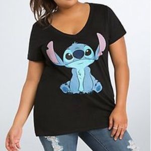 Torrid Lilo & Stitch V-neck top 3X Plus size