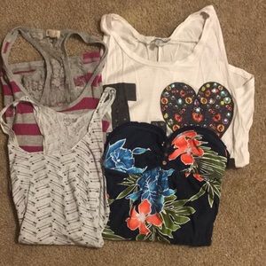 4 tank tops