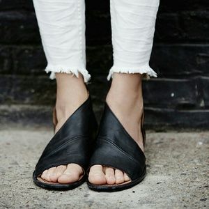 New Free People Mont Blanc black leather bootie