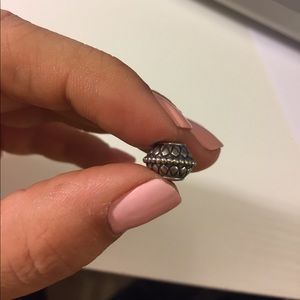 Silver pandora charm
