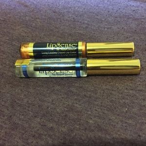 Lipsense Gloss and Color in Bronze Shimmer