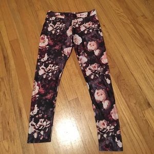 Rose Workout Leggings