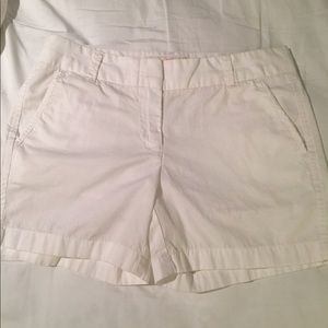 LAST CHANCE* J. Crew white chino shorts