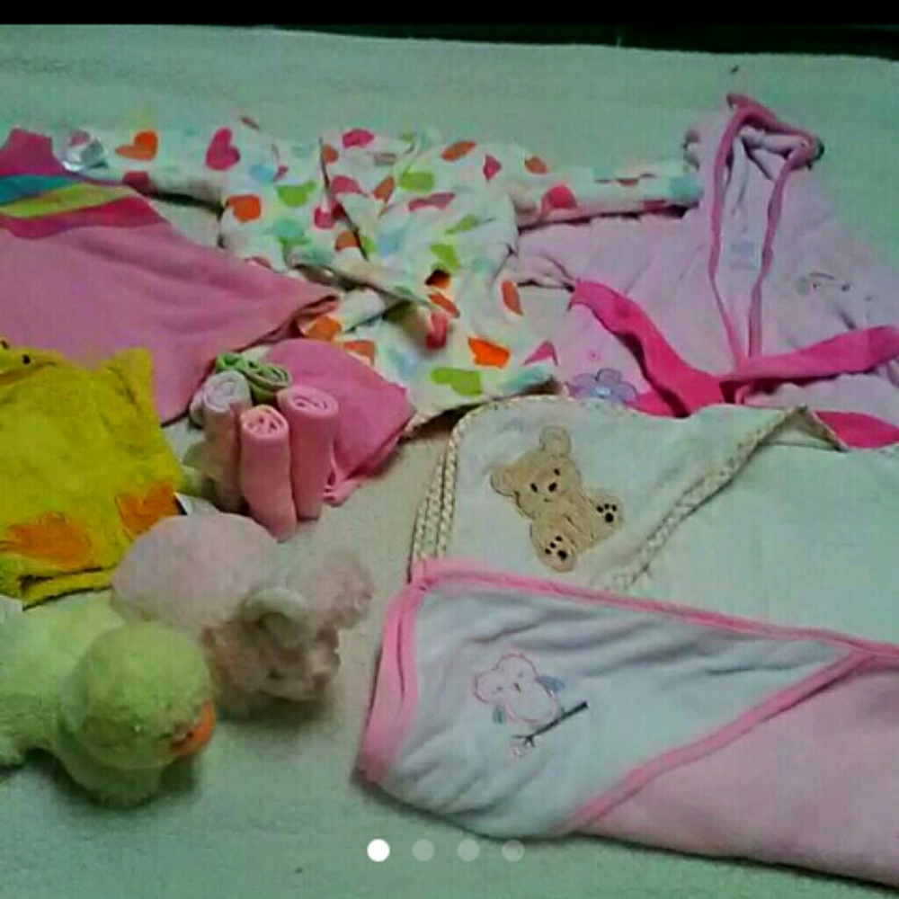 Bath bundle baby girl