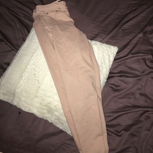 High waisted jeggings