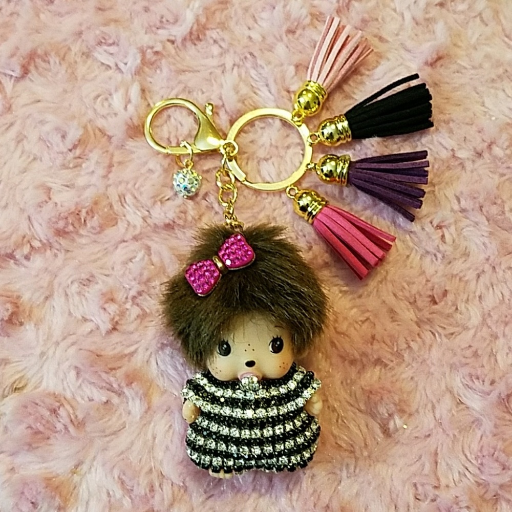 Munchichi Doll & Keychain Bundle