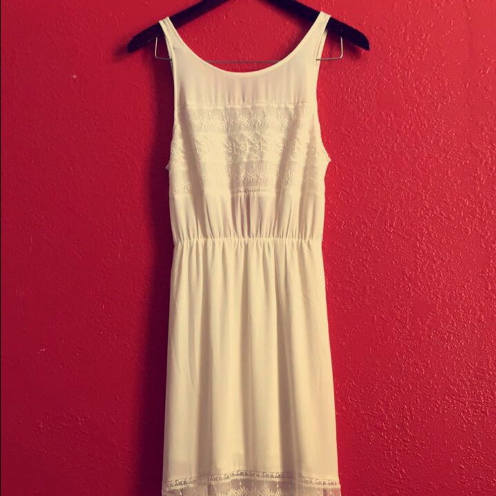 Maxi white dress