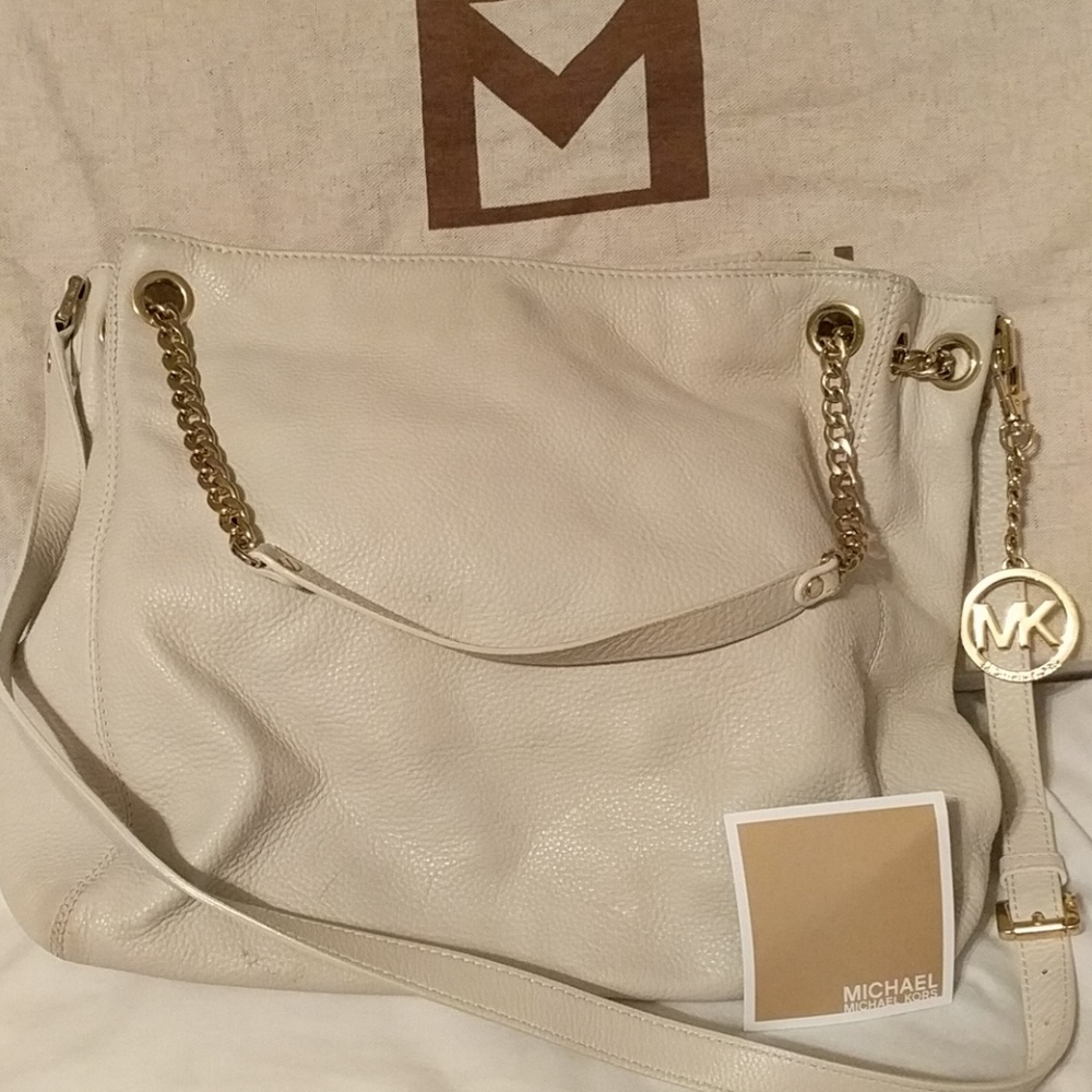 *price drop* MICHAEL by Michael Kors cream bag