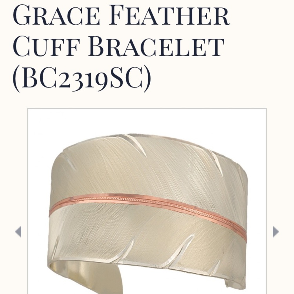 Montana Silversmith Feather Bracelet