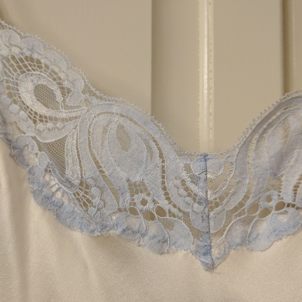 100% silk chemise by Le Petite Coquette.