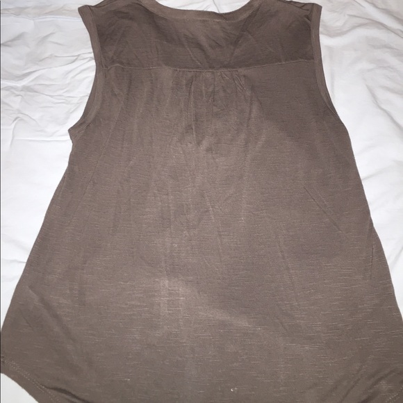 Gray sequin button down - Picture 4 of 4