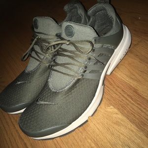 Olive green Nike Presto