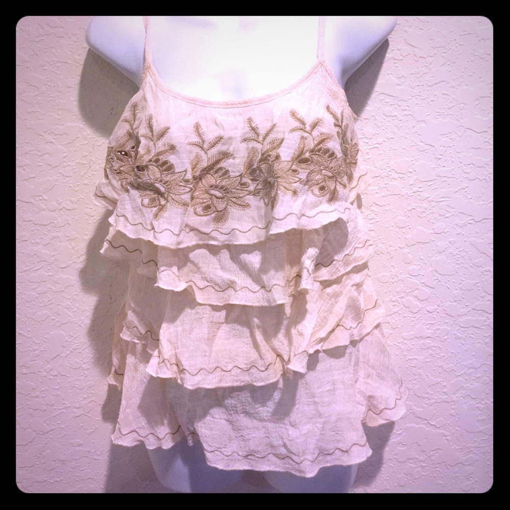Spaghetti strap blouse