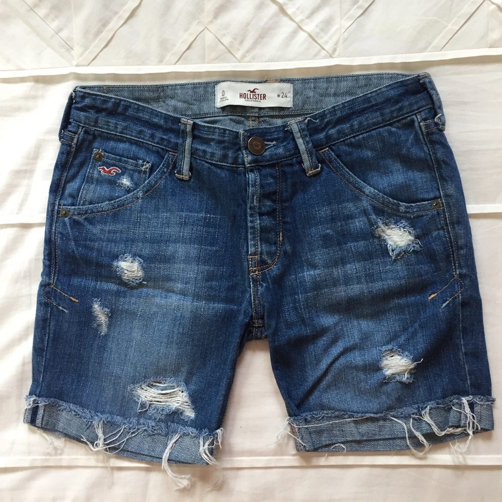 Hollister boyfriend shorts