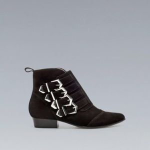 Zara ankle boots.