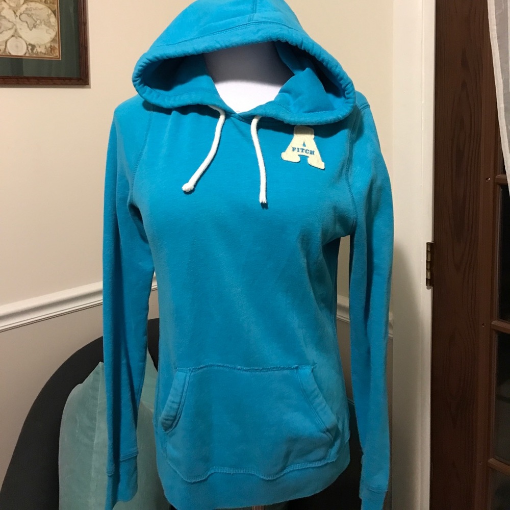 Blue hoodie