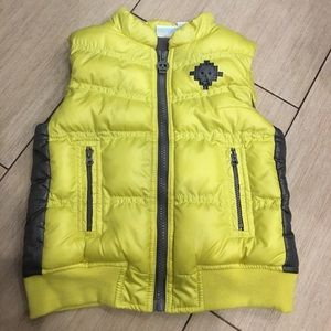 Kids Amy Coe VEST Yellow/Gray/Black SKULL 💀