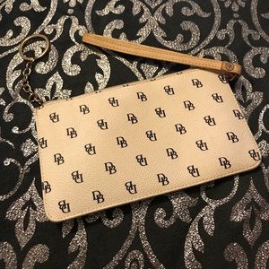 Authentic Dooney and Burke wristlet wallet