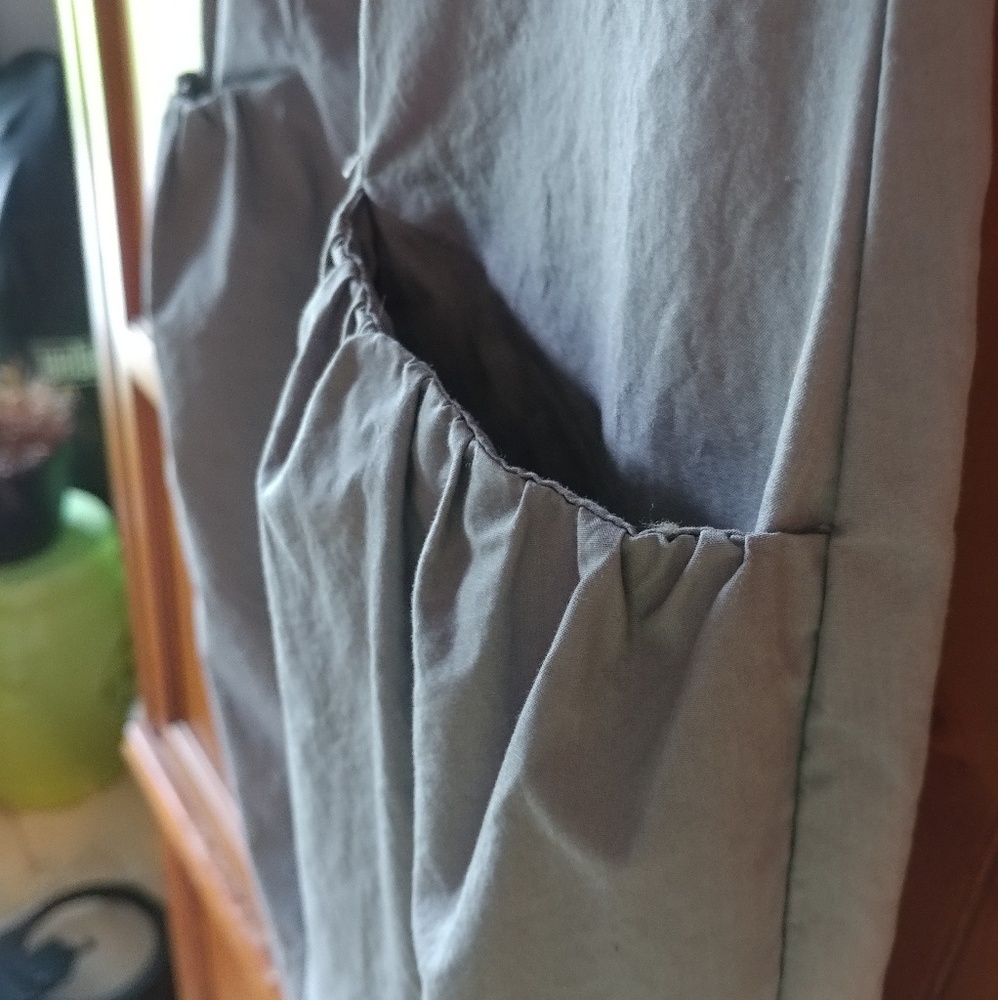 Grey structured oversized - above the knee - dress - Picture 4 of 6