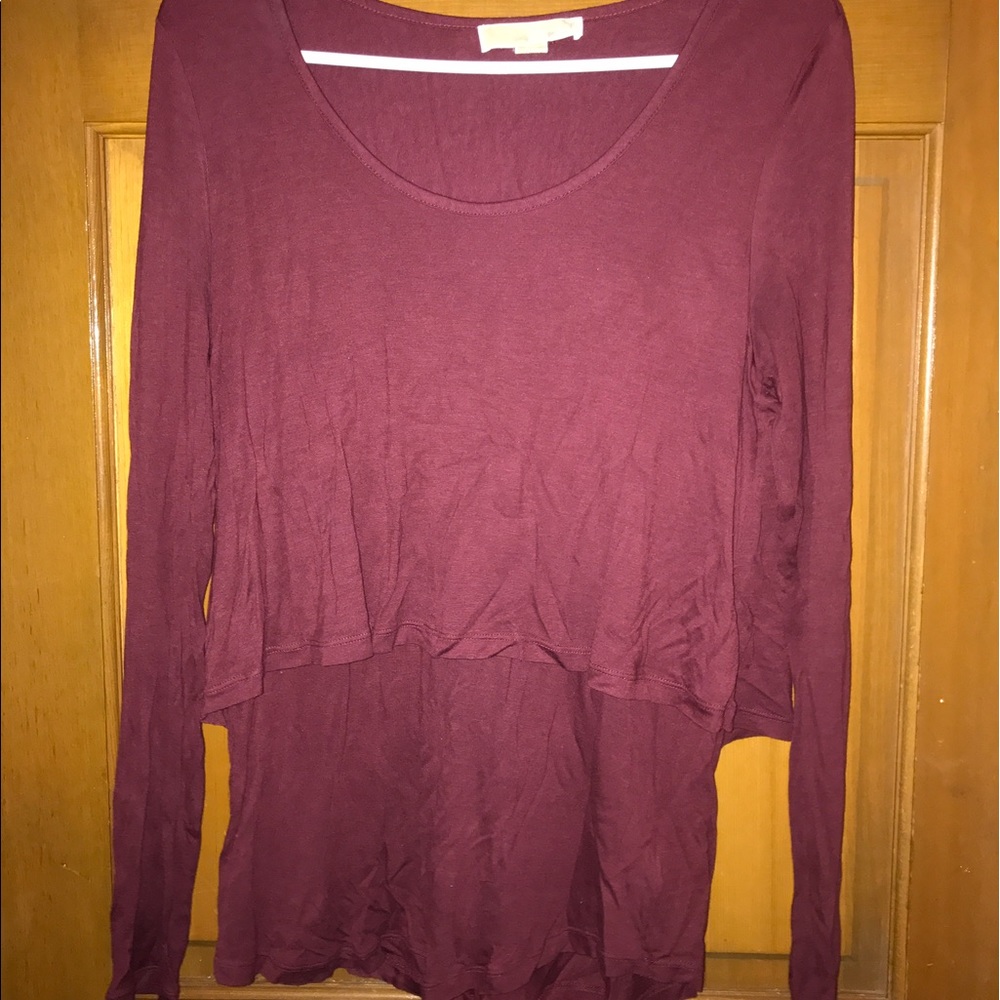 Michael Kors ruffle top